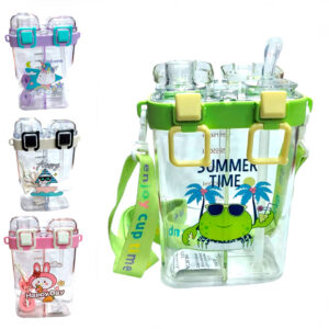 Botella doble compartimiento infantil