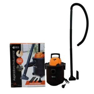 Aspiradora Oryx 12 Litros Aspira Seco Humedo- Apto Liquido Negro