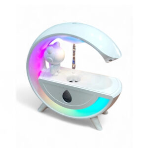 Lampará Humidificador Parlante Luz Rgb De Aire Antigravedad