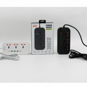 ALARGUE 3 TOMA + 3 USB + PUERTO TIPO C c/ TECLA