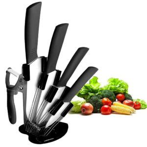 CUCHILLO DE CERAMICA SET x 6 PIEZAS