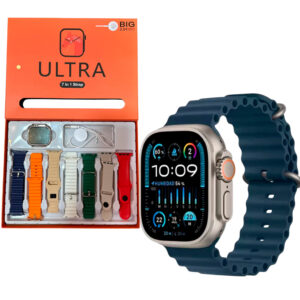 Reloj smartwatch ultra 7 mallas