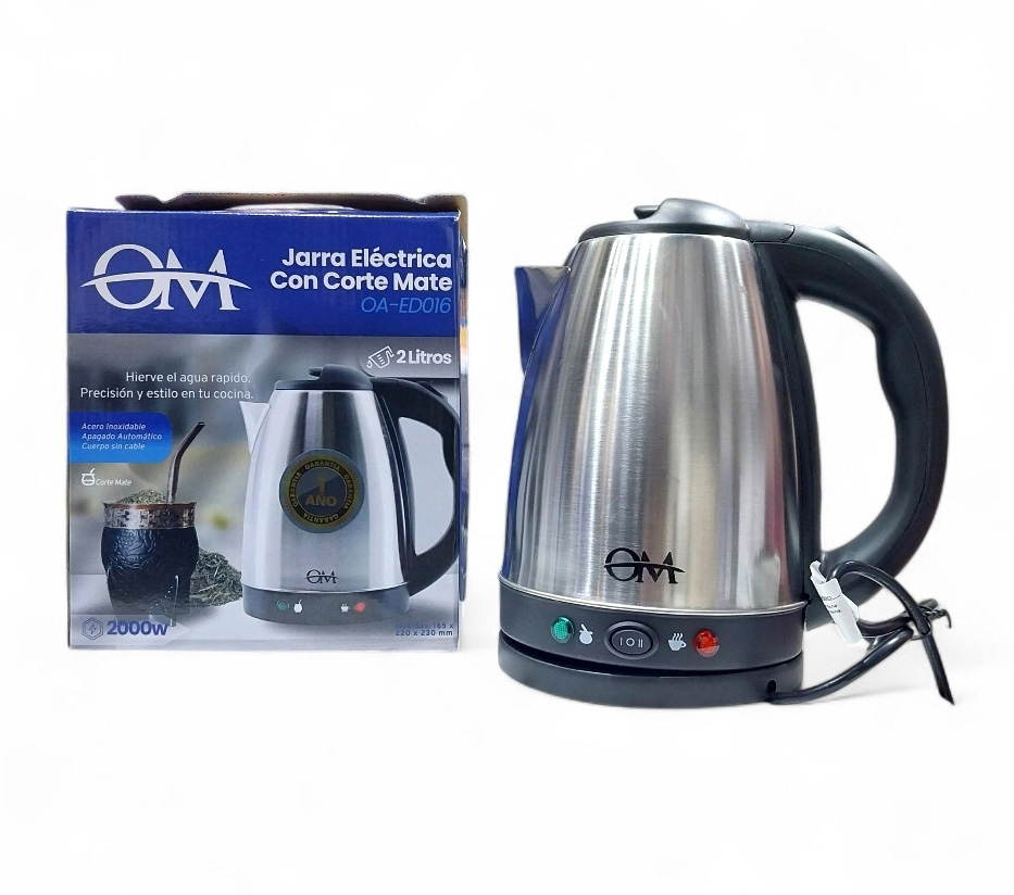Pava Eléctrica con Corte mate OM