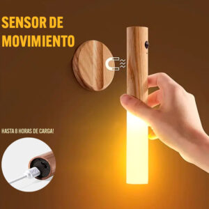 LAMPARA LUZ DE NOCHE RECARGABLE C/ SENSOR