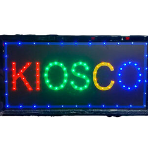 CARTEL KIOSCO MULTICOLOR DISEÑO NUEVO