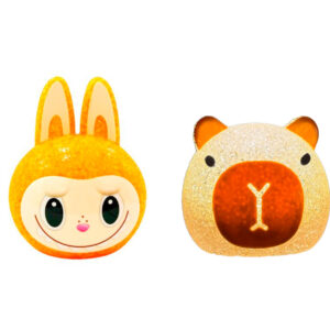 VELADOR INFANTIL LABUBU/CAPIBARA