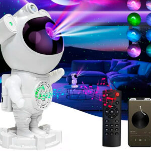 ASTRONAUTA c/ PROYECTOR Y PARLANTE