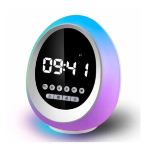 RELOJ PARLANTE ALARMA HUEVO P13