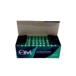 CAJA DE PILAS TRIPLE AAA x 60 u