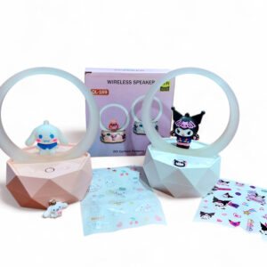 LAMPARA PARLANTE RGB STITCH KUROMI KITTY