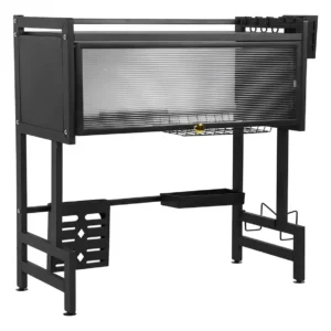 SECA PLATOS SOBRE BACHA DOBLE c/ PUERTA