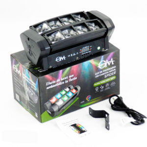 Nuevo | 3 vendidos 5.0 CaliCabezal Movil 8 Luces Audioritmico Escenario