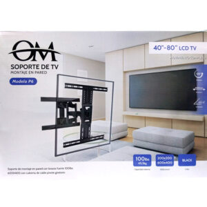SOPORTE MOVIL 40-80" 45.5kg VASCULANE REFORZADO