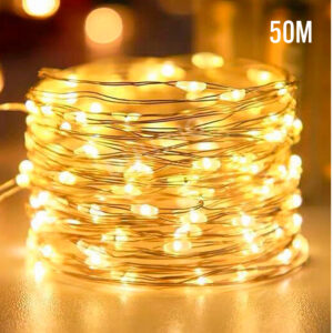 TIRA LED CALIDA 50 METROS A 220V