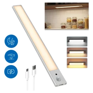 LUZ BAJO MESADA 40cm LED RECARGABLE