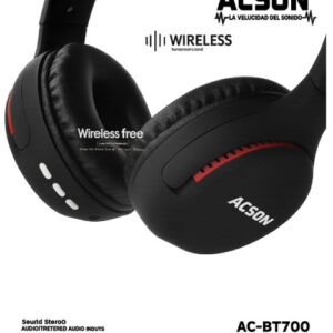 Auriculares VINCHA ACSON AC700 CON CABLE AUXILIAR