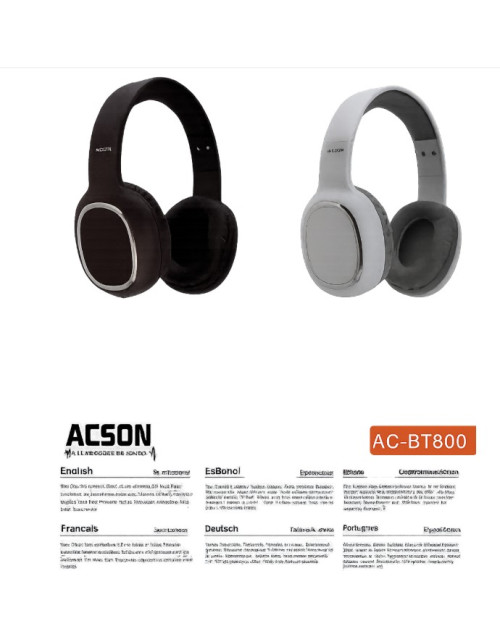 Auriculares VINCHA ACSON AC800 CON AUXILIAR - Imagen 2