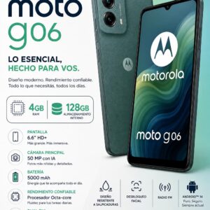 Moto G06 4GB + 128GB