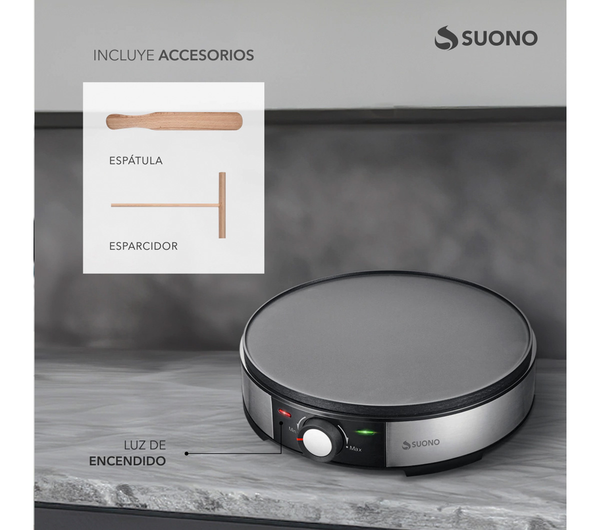 PANQUEQUERA "SUONO" REGULABLE ANTIADHERENTE - Imagen 3