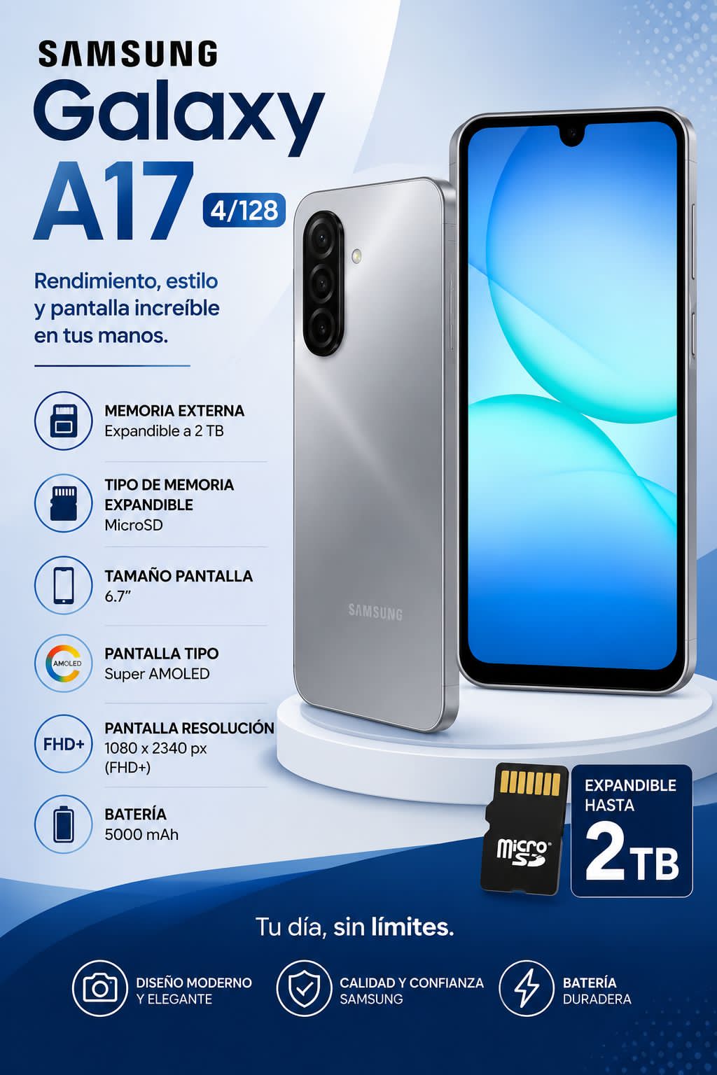 SAMSUNG GALAXY A17 4/128 GB