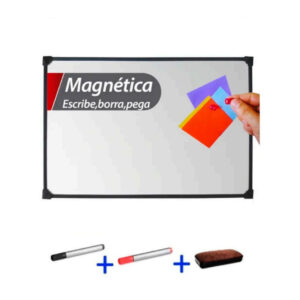 PIZARRA MAGNETICA BLANCA 60x80