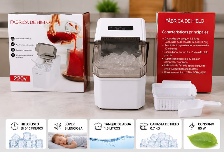 FABRICA HIELO 1.5LT 220V